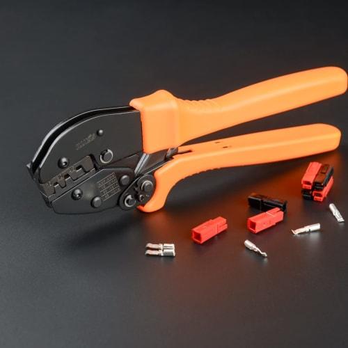 IWISS AP-153045 Ratchet Crimping Pliers for Anderson Connectors, PWR Crimp, Crimping Range: 1.25, 3.5, 5.5mm? (PP15/30/45)