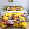 2025 Fashion Basketball Star A-LeBron J-James Printing Bedding Set Duvet Cover Comforter Bed  Youth Kids Girl Boys Birthday Gift