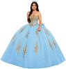 Gold Lace Applique Adult Dress Fluffy Strapless Tube Top Tulle Ball Dress Glitter Princess Dress Dress