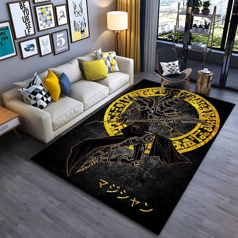 Dark Magician Design Carpet suitable as a non-slip mat for the living room or bedroom sofa