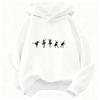 Dance girl fashion hooded sportswear autumn casual comfortable fleece top