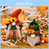 Elegant Harvest Season Gnome Small Pendant Featuring Rustic Fabric And Cheerful Autumn Colors