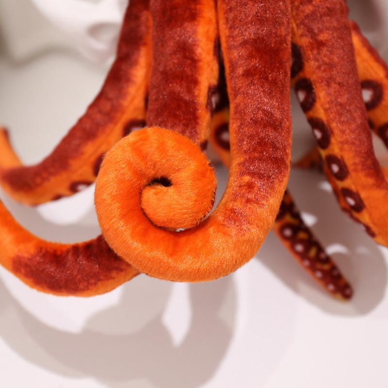 Schattig Levensechte Octopus Pluche Speelgoed Zacht Gevuld Zee Dieren Speelgoed Simulatie Octopus Pluche Speeltje Cadeau Voor Kinderen