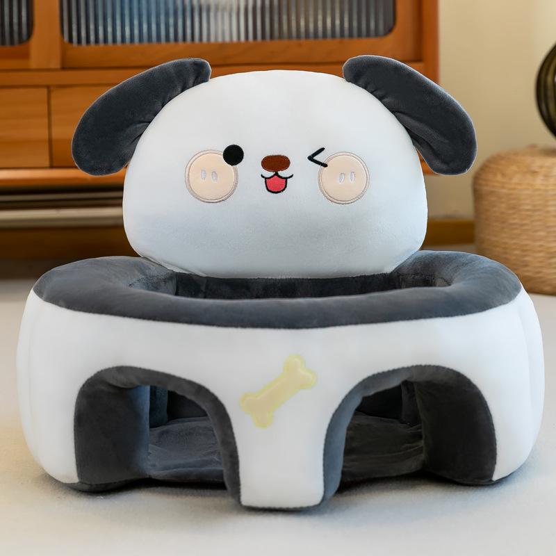 Creative Baby Learning Seat Cartoon Bag Sofa Plush Toy Children Eat Anti-Rollover Chair
