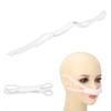 5 Stück Elastische Nasenbandage Hohe Absorptionsfähigkeit Externe Nasenbandage Verbandhalter für die Erholung nach der Operation Weiß