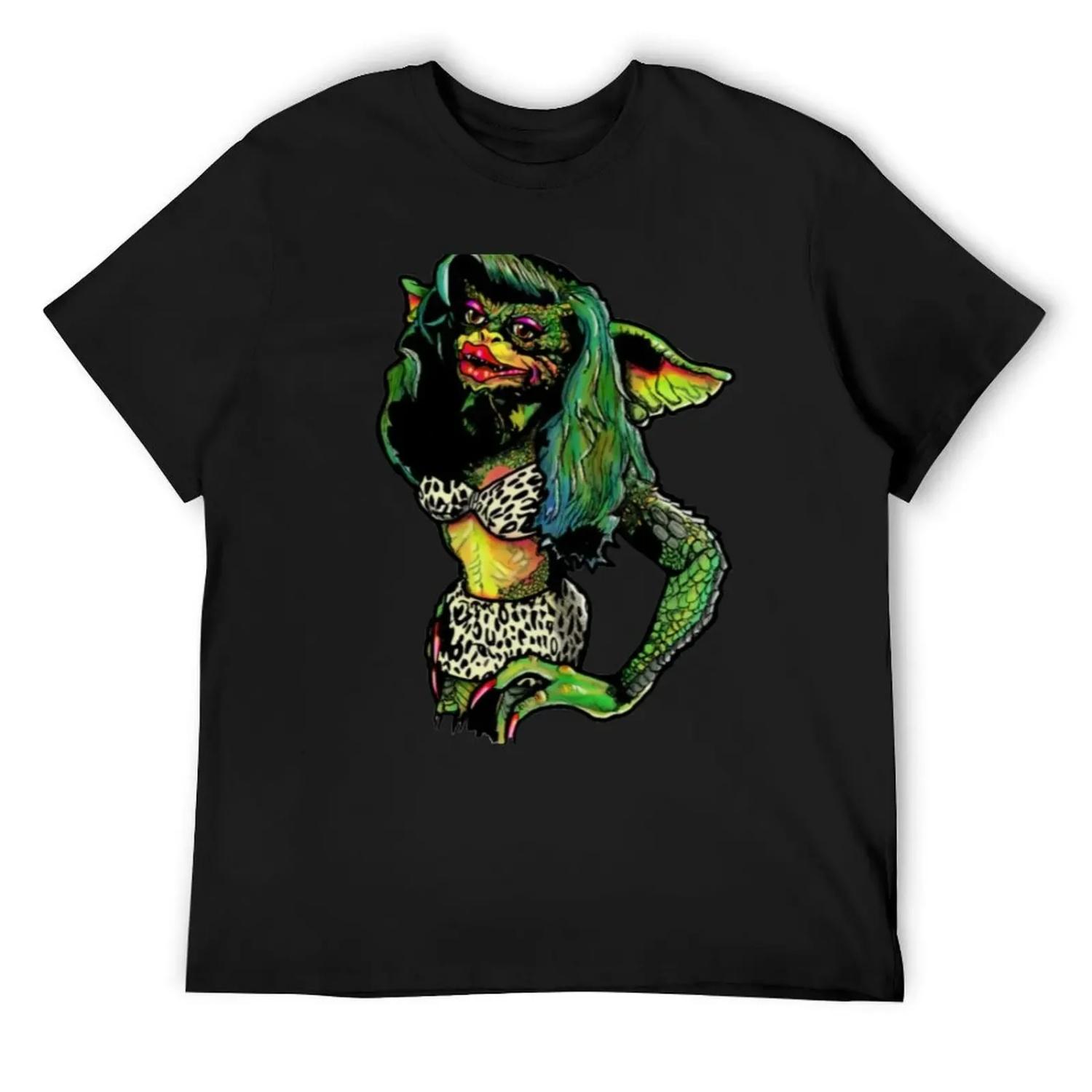 Gremlins T-Shirt funny gifts aesthetic clothes oversized graphic tee cotton man t-shirts Men s cotton t-shirt S
