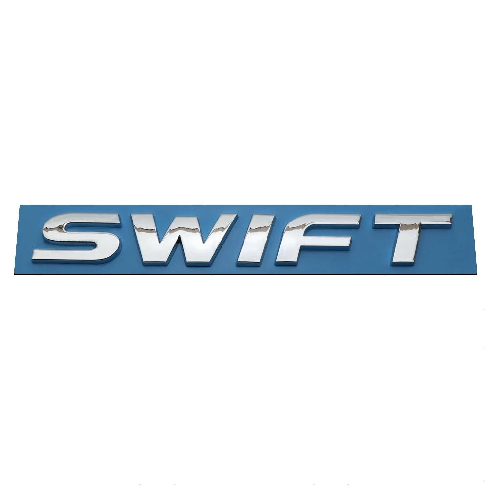 Tail Letters Badge ABS Logo Car Rear Trunk for SUZUKI Swift Emblem Stickers Auto Body Refit Decal Modification Accessories