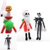 Adorable Nightmare Before Christmas Jack Skellington And Santa Jack Plush Toys