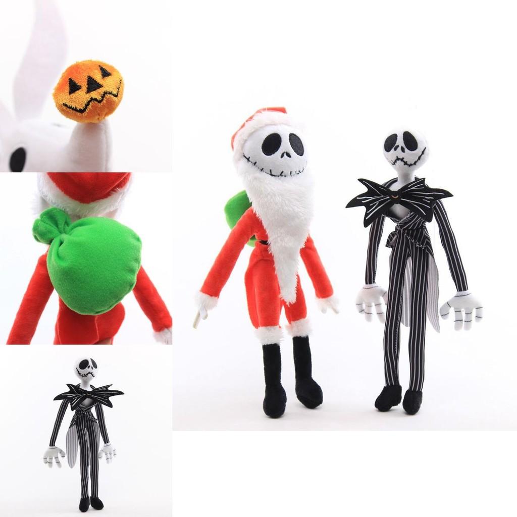 Adorable Nightmare Before Christmas Jack Skellington And Santa Jack Plush Toys