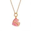 Heart Pendant Necklace Copper With Openable Clasp For Casual Wear
