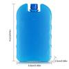 PE Ice Crystal Box Refrigeration Keep Fresh Picnic Cooler Box Durable Air Conditioning Ice Crystal Box For  Breastfeeding Picnic