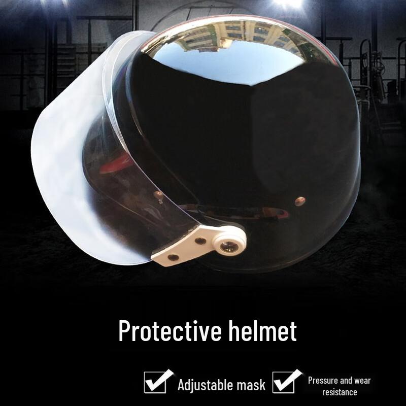 German Style Tactical Helmet with Visor One Size