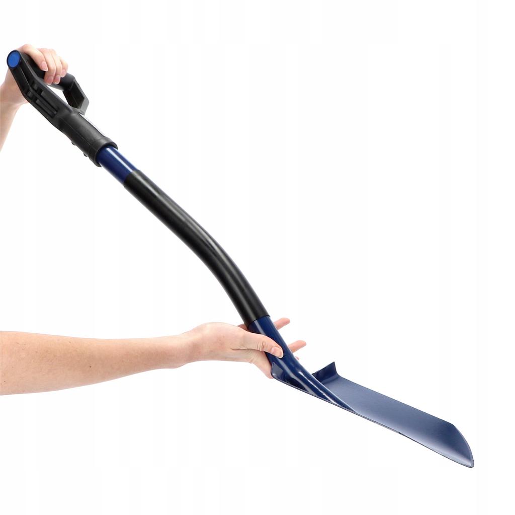 KADAX Łopata Do Śniegu Saperka Samochodowa szufla Do Samochodu Ogrodu 86cm