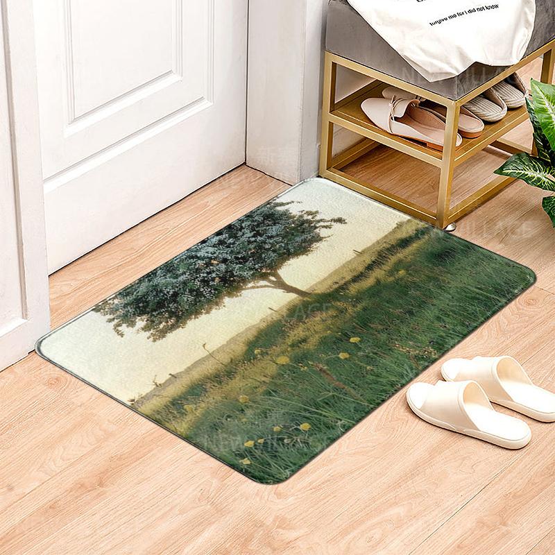 House Entrance Carpet Home Natural and Animal Styles Doormat Room Bath Mat Foot Mat Bath Non-slip Kitchen Water Absorption Mat