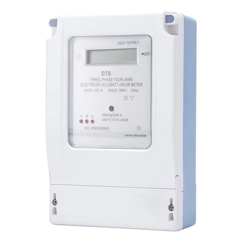 DTS Three Phase Four Wire Electronic Energy Meter 11A/61A/81A/111A Digital Smart Wall Mounted Meter