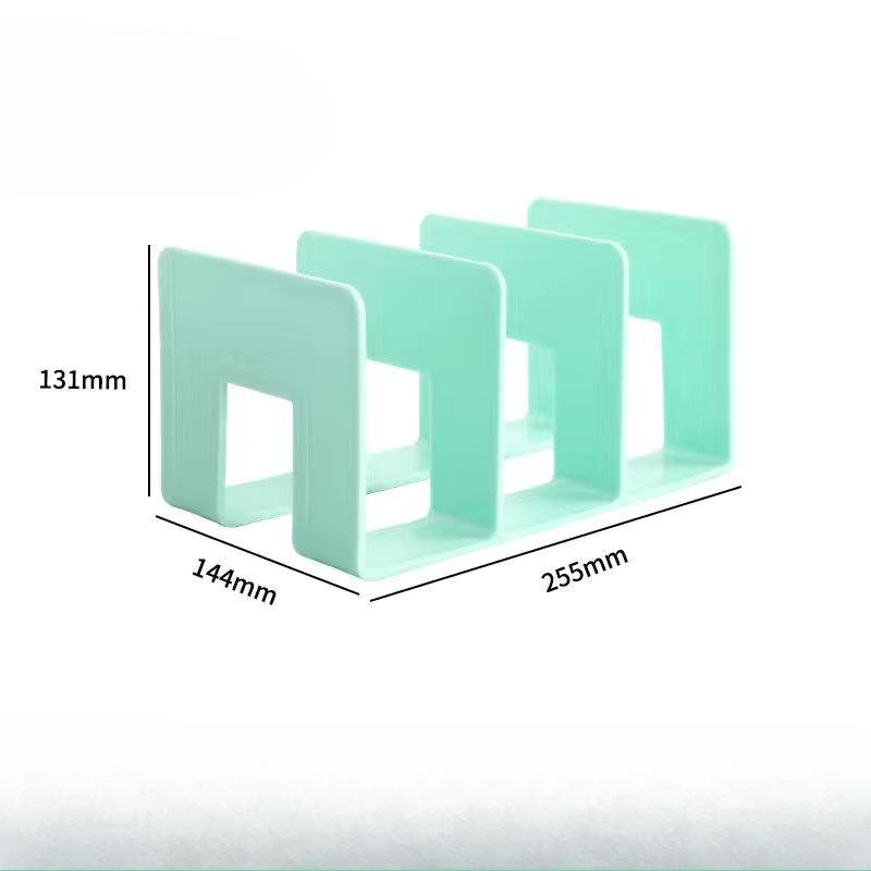 Transparent Book Riser Student Desktop Organiser Divider Shelf Book FileBook Rack Office Data Shelf Baffle