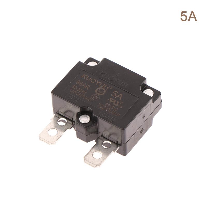1Pc  88Ar 3A 4A 5A 7A 8A 10A 15A 20A 25A Automatic Reset Circuit Breaker Overload Switch Over Current Protector