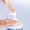 Pump Bottle Dispenser Refillable Wide Mouth Jar Style Empty Pump Bottle Bathroom Shower Container for Lotion Shampoo Conditioner