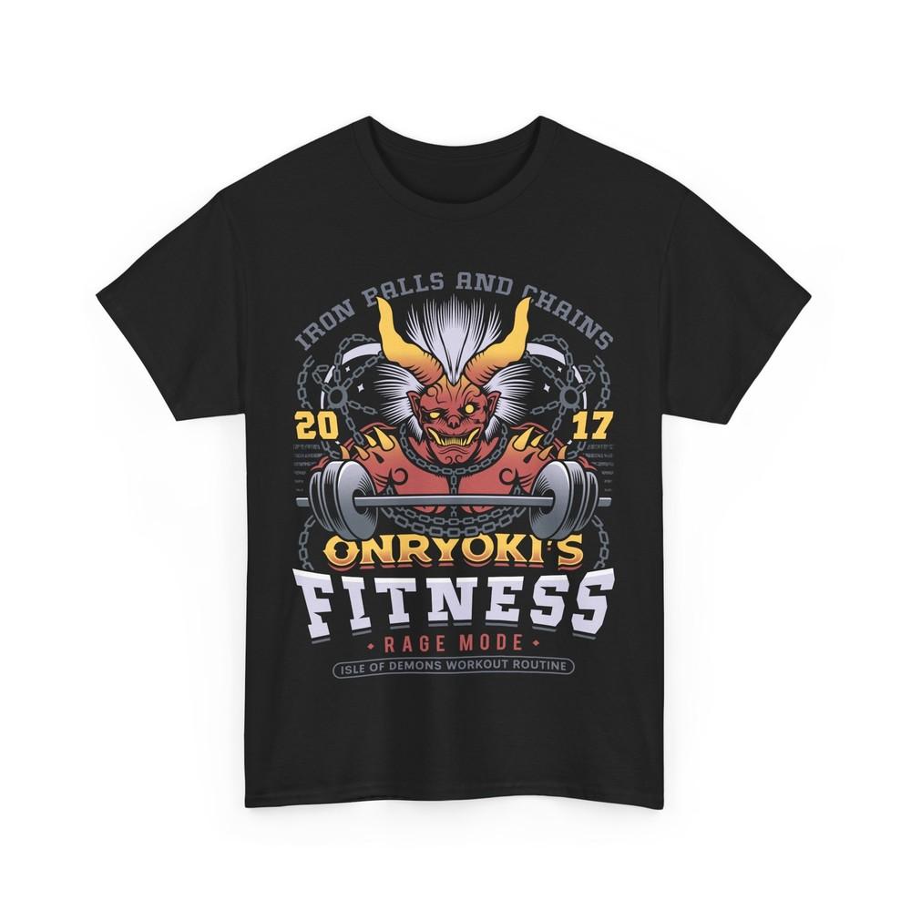 

Onryoki Fitness Unisex T-Shirt. Nioh Video Game. Nioh 2. Nioh 3. Samurai. Sudama 4XL