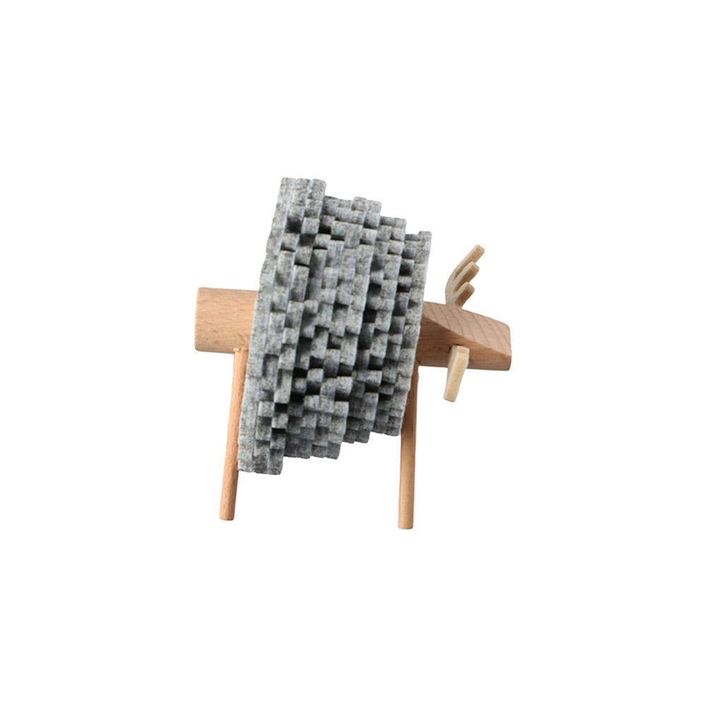 Creative Placemats Anti Slip Sheep Shape for  home Felt Coaster Cup Mat Cup Pads Drink Coasters