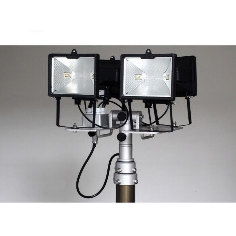 Portable Emergency Lighting Tower with 5000W Generator