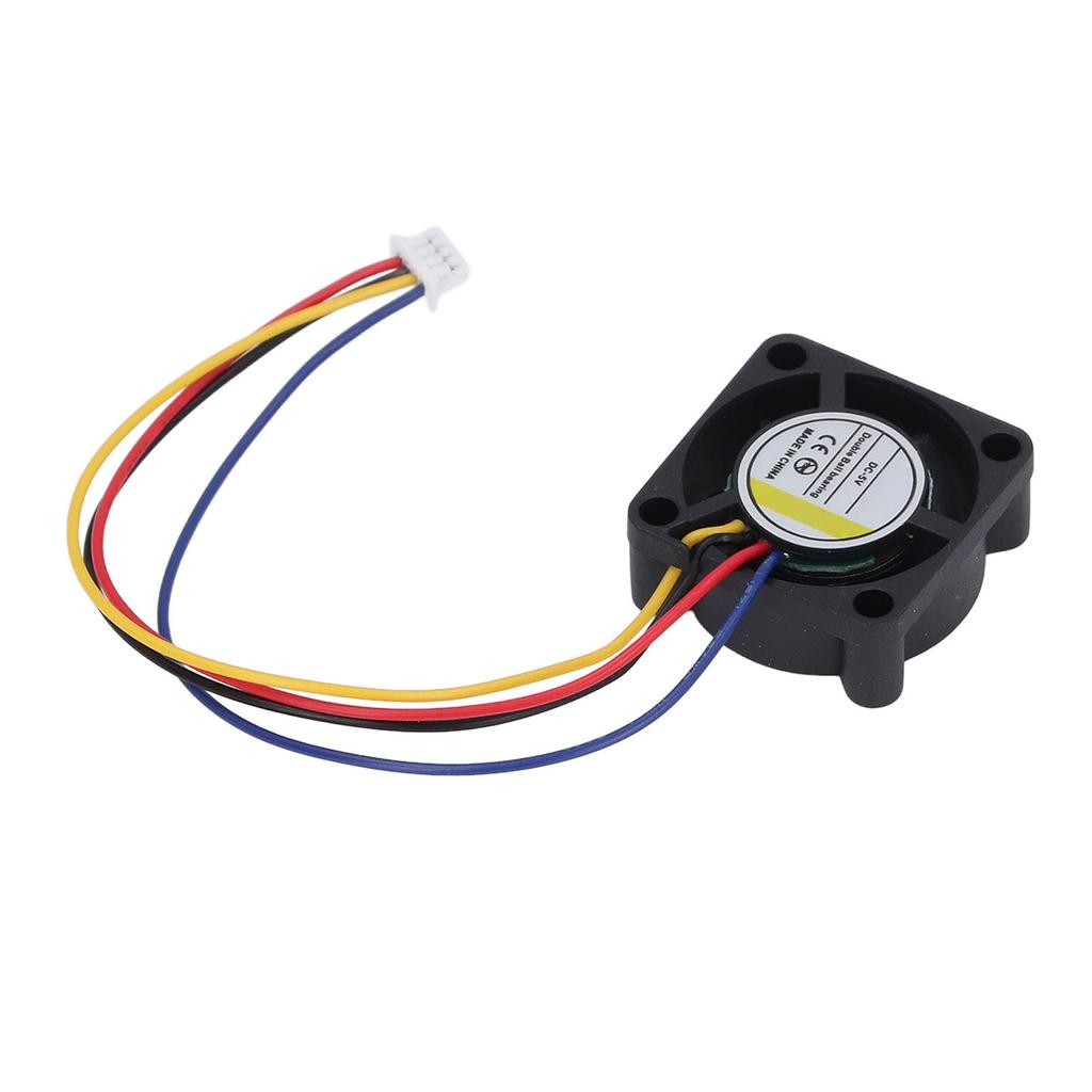Double Ball Hotend Cooling Fan for X1C Models 3D Printer Bearing Throat Accessories 2510 DC5V 0.13A