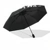 1pc Mot?rhead England Automatic Open, Windproof, Compact Travel Umbrella, Gift for Birthday, Christmas, Business 93074