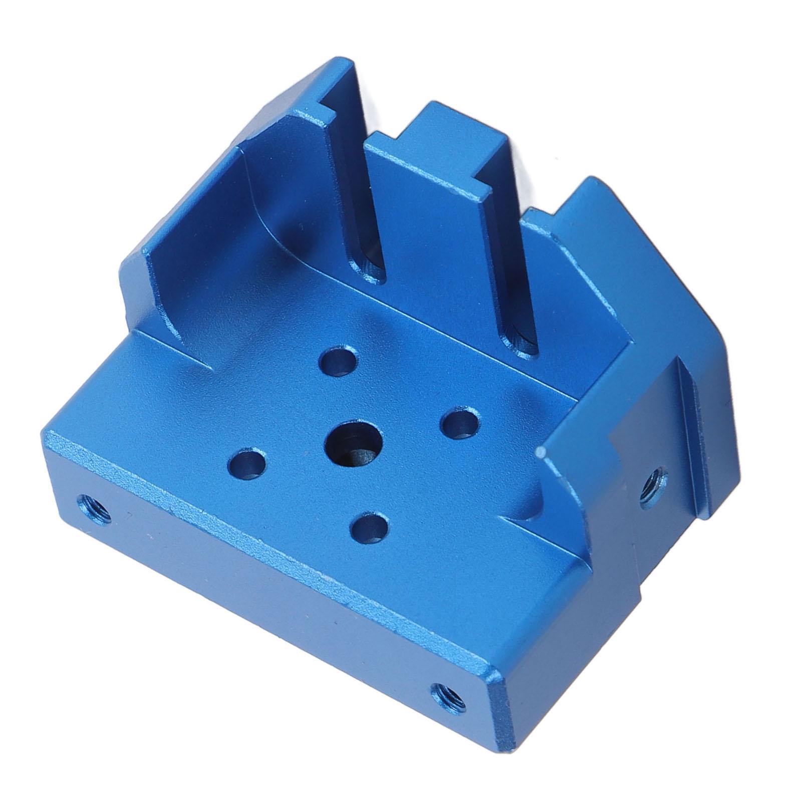 

3D Printer Extruder Bracket Aluminium Alloy 4 Holes Mounting Hotend Bracket Fixed Block for Ender3