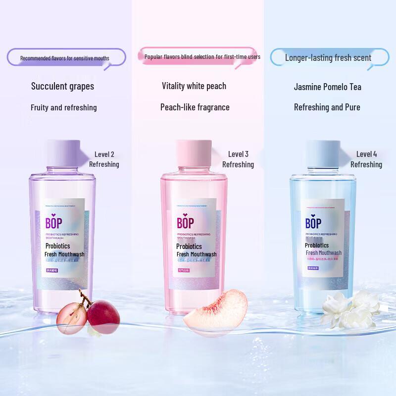 Pop Research Jasmine Grapefruit Tea Probiotic Mouthwash