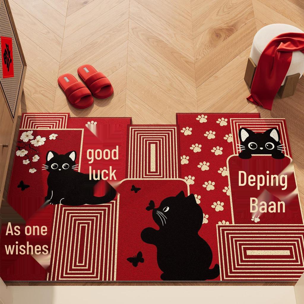 Cartoon Door Mat: Sand Scraper, Wear-Resistant, Anti-Slip, Easy-to-Clean