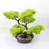 Home Decor Artificial Pine Tree With Plastic Material For Living Room And Office Display