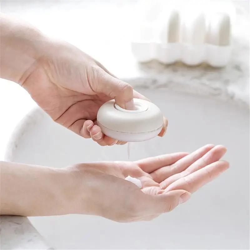 New Mini Travel Refillable Sub-bottle Silicone Portable Leak-proof Shower Gel Small Sub-bottle Airless Pump Cosmetic Container