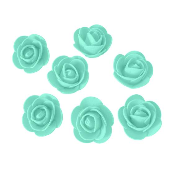 500 Pcs Mini Artificial Foam Rose Bulk Small Rose Flower Head for DIY Flower Arrangement Wall Garland Backdrop Wedding Bridal Shower Decor