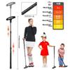 Conjunto de Putter de Golfe para Homens e Mulheres, Putter Bidirecional, Uso para Destros e Canhotos, Comprimento Ajustável, Adequado para Crianças e Adultos (Inclui 4