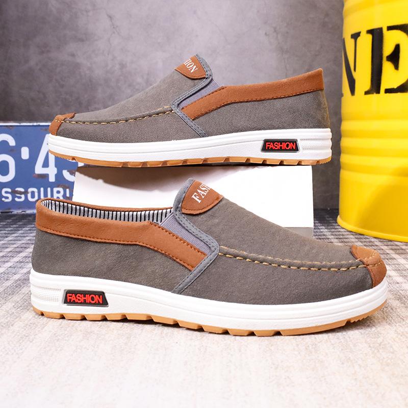 

39-48 Производители мужской обуви для внешней торговли мужские туфли Doudou в наличии спортивные круглый носок плоский каблук парусиновые низкие мужские туфли 44