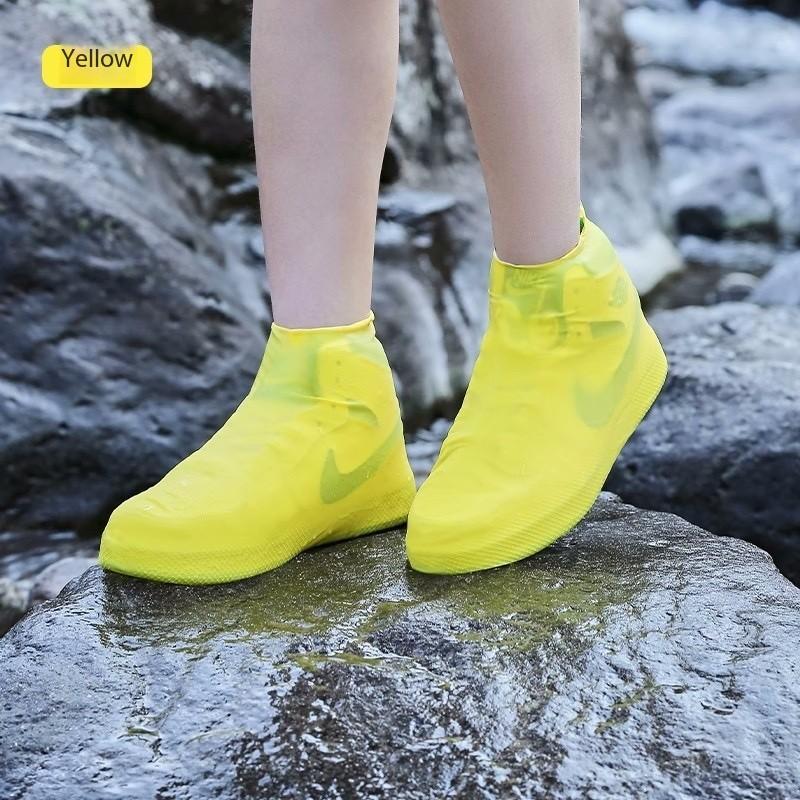 Waterproof Silicone Shoe Covers Reusable Non-Slip Wear-Resistant Rain Shoe Covers Protector Anti-Slip Boot For Outdoor Rainy Day