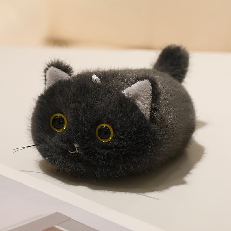 1 Pezzo 25cm Adorabili Mini Bambole Peluche Gattino Kawaii Morbido Gatto Nero Gatto Arancione Gatto Grigio Peluche Giocattoli Figura Giocattolo Gatto Regalo di Compleanno