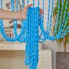 Door Curtain Beaded String Tassel Glitter String Curtains Room Dividers Curtain 100x200cm Lantern Shapes Door Curtain for Living Room Bedroom Closet