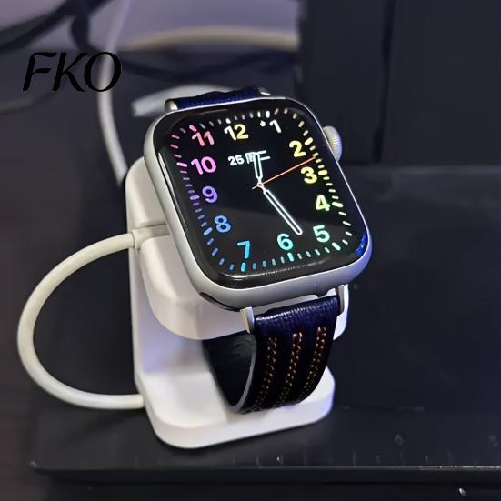Artistic Watch Holder 3D Printed Smartwatch Stand, Minimalist Desk for Apple Samsung Modeling Decor Watch, PLA Display Stand Charging, Home
