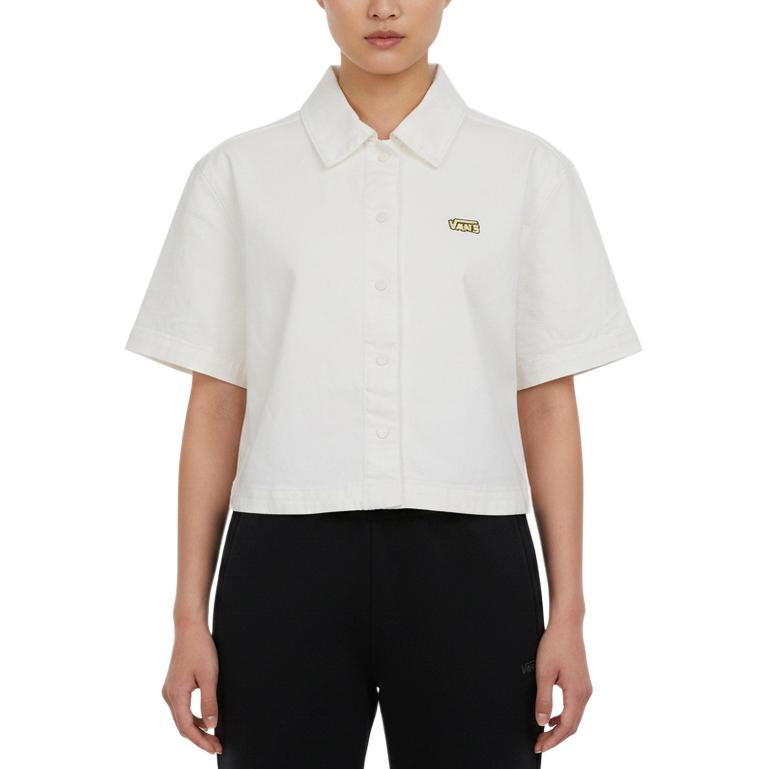 Vans Polo Single-Breasted Short Sleeve Shirt Women Shirts VN000ZT4FS8