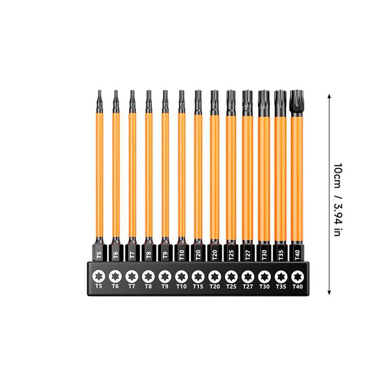 75/100/150mm Magnētiskie Torx Skrūvgriežu Uzgaļi Spēcīgs