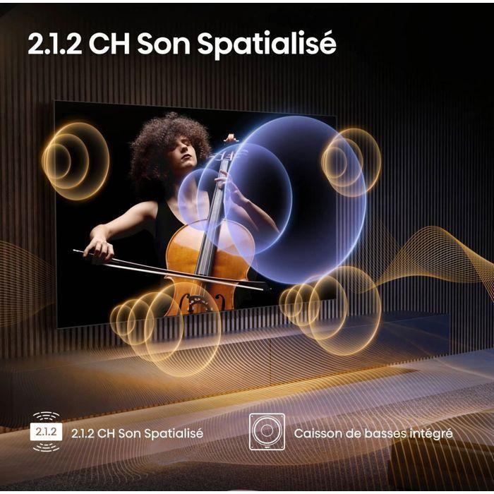 TV 85" Hisense 85U7Q PRO Mini-LED QLED 4K 144Hz 2.1.2 Dolby Atmos