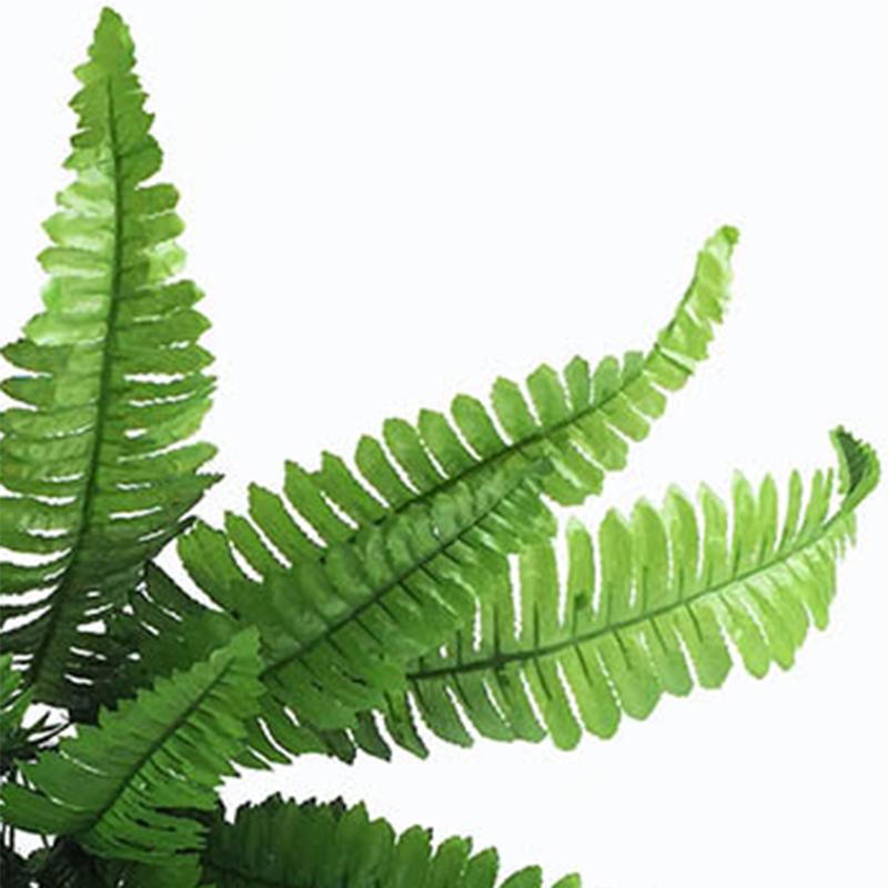 2Pcs 18 Heads Artificial Persian Leaves Artificial Shrubs Leaves Simulation Greenery Bushes for