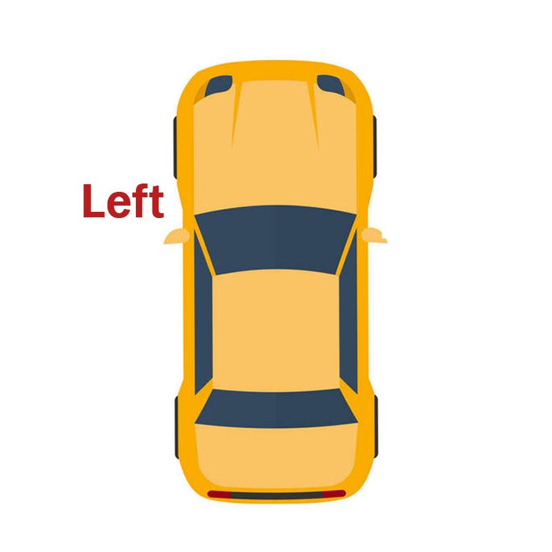 For Ford Focus 2007 2008 Car Front Bumper Fog Light Lamp Bezel Cover Grille Fog Lamp Shell With Hole Left/Right Only Left