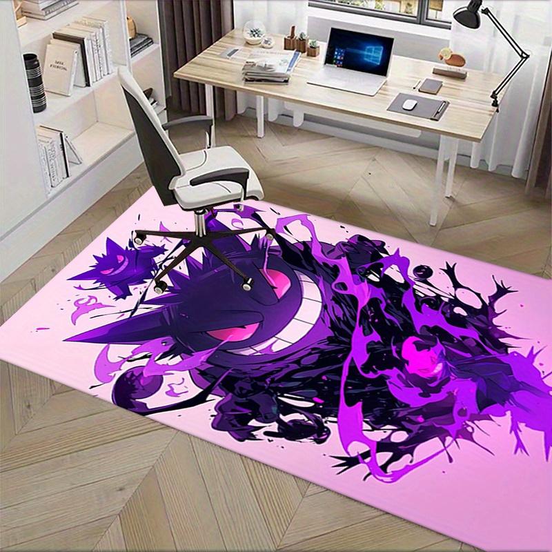 1ks Duchový Pokémon, Gengarova evoluce, Fialový duch Kancelářský koberec Měkký polyester Vstupní koberec Omyvatelný