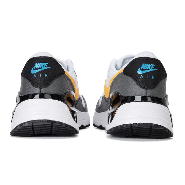 Nike Air Max Systm GS White Laser Orange Iron Grey Casual Shoes DQ0284-104