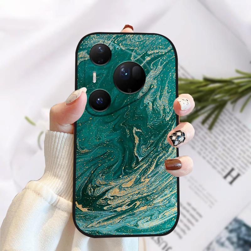 Phone Case For Huawei Pura 80 Ultra Pretty Stylish Painting Soft TPU Silicone Shockproof Cover For Huawei Pura80Ultra Fundas