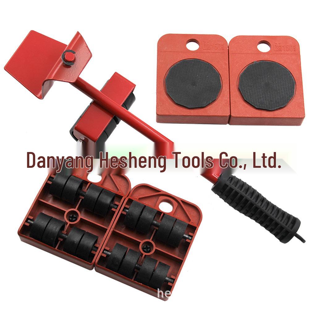 5-Piece Heavy Object Moving Kit - Household Transport Tools Set