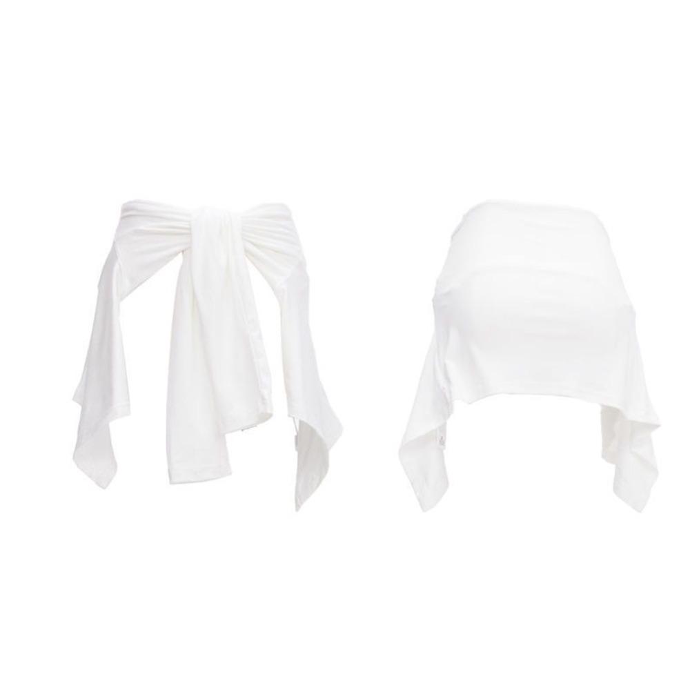 

Harajuku Jazz Dance Scarf Multifunctional Waistband Jeans Pants Decor Y2K Belt білий