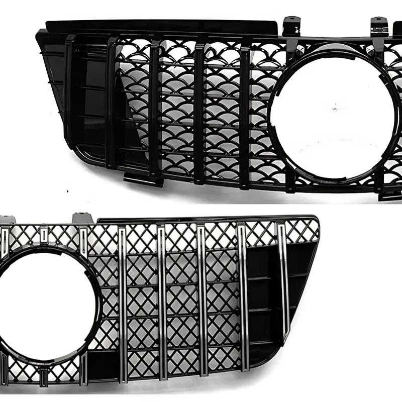 For Mercedes Benz ML W164 ML350 ML320 ML500 Front Grille Mesh Grill 2006-2011 Car Accessories Replacement Auto Parts